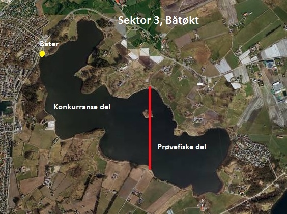 Hålandsvatnet, Sektor 3